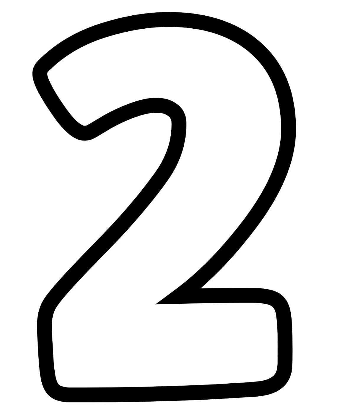 Number 2, Pre cut glass shape for glass fusing and crafting
