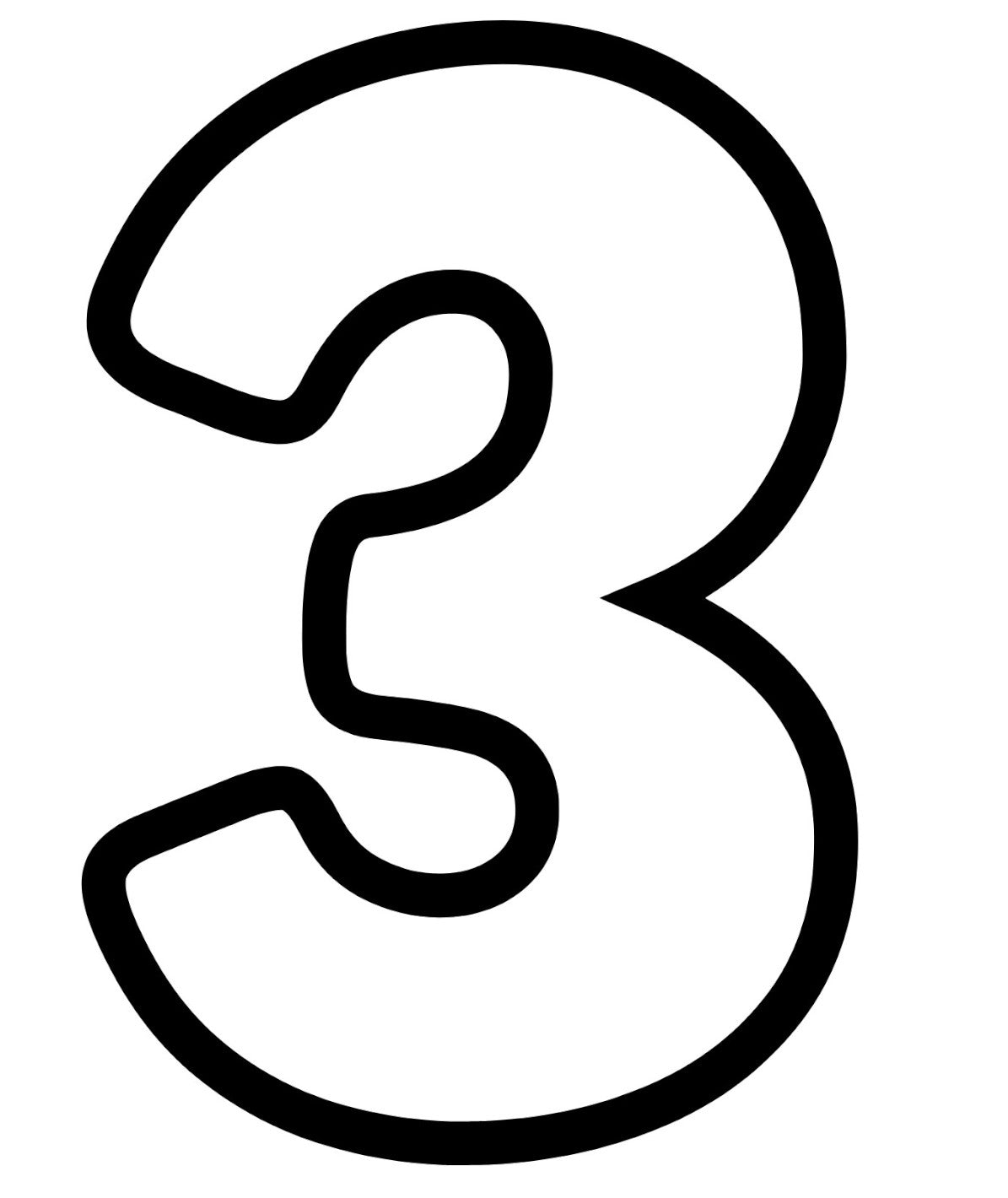Number 3, Pre cut glass shape for glass fusing and crafting