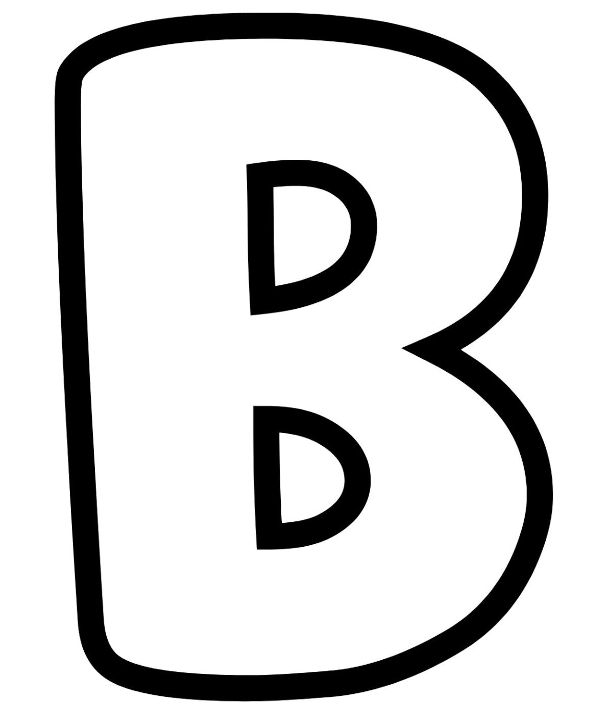 Letter B, Pre cut glass shape for glass fusing and crafting