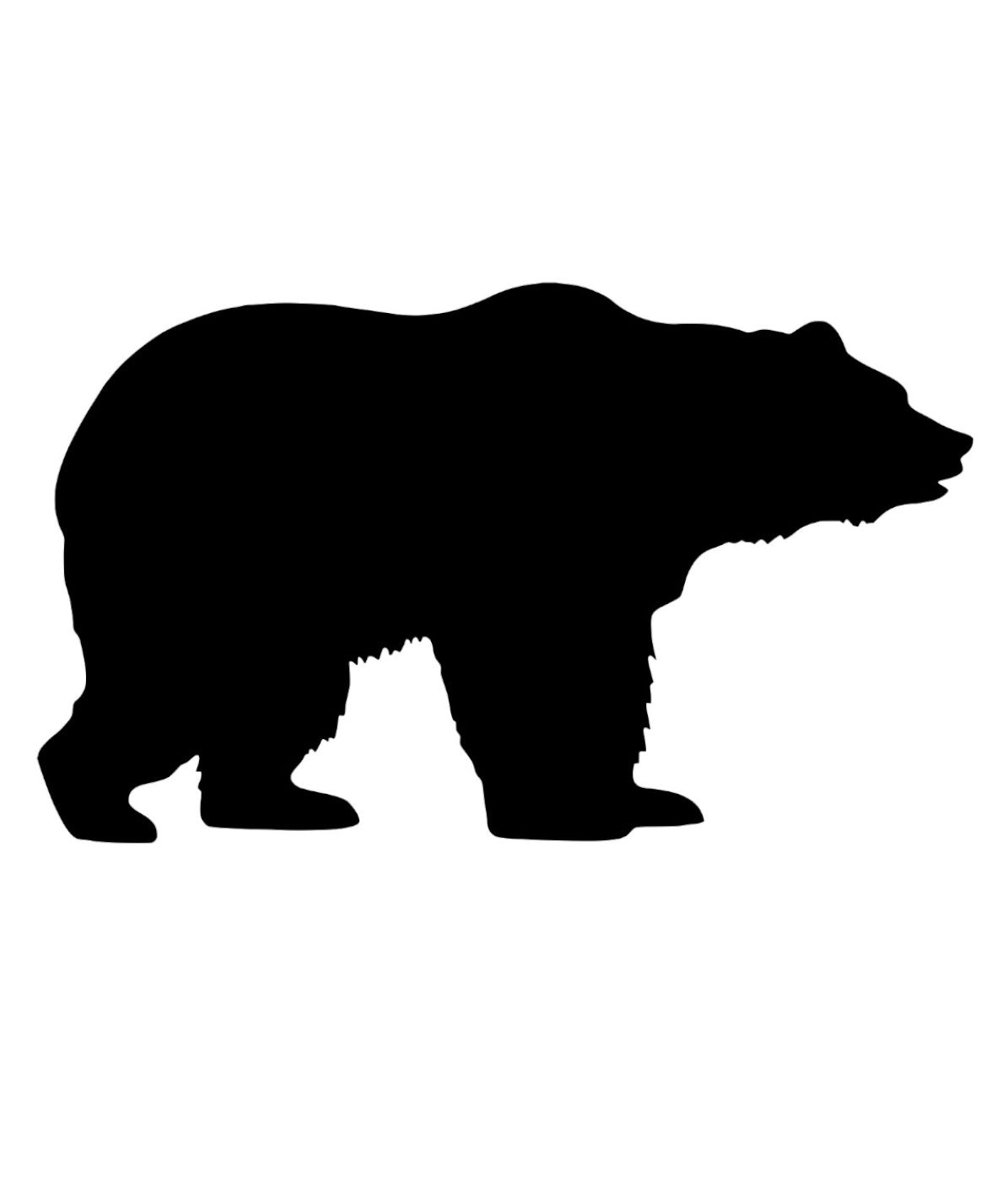 Bear 1, Pre cut glass shape for glass fusing and crafting