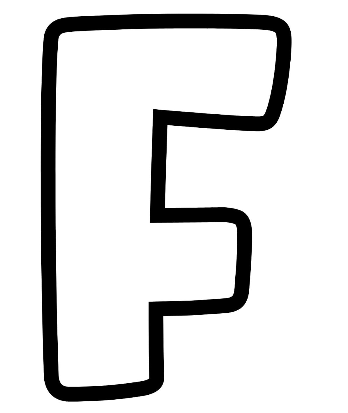 Letter F, Pre cut glass shape for glass fusing and crafting