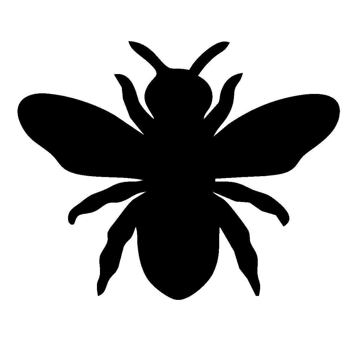 Bee 1, Pre cut glass shape for glass fusing and crafting