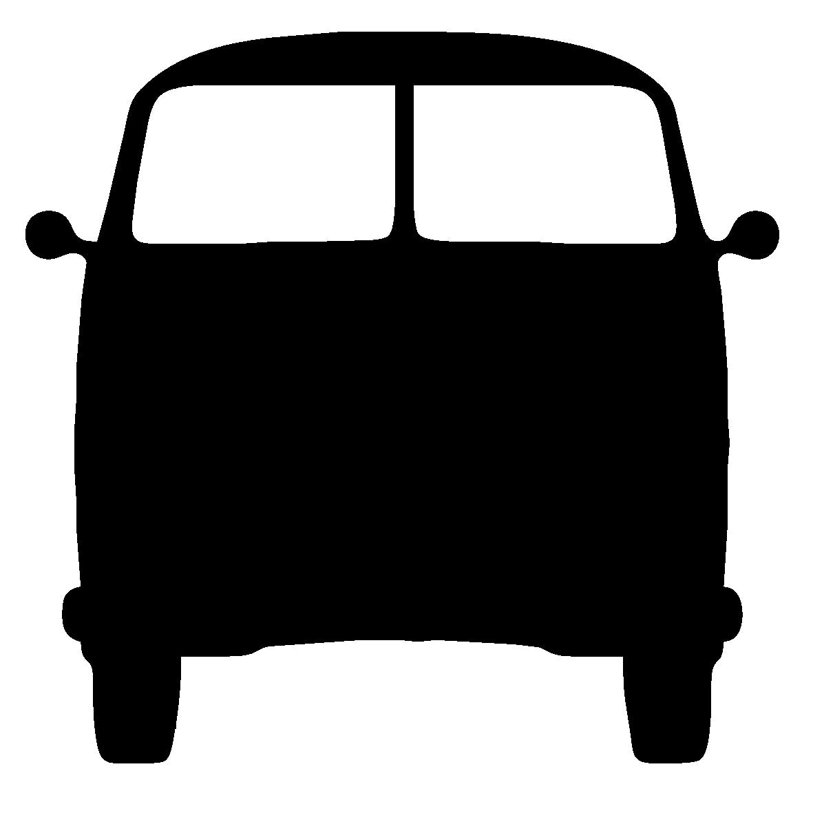 Campervan, Pre cut glass shape for glass fusing and crafting