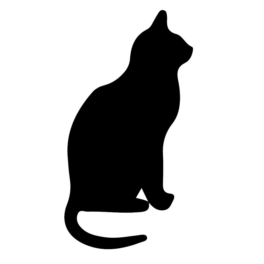 Cat 2, Pre cut glass shape for glass fusing and crafting