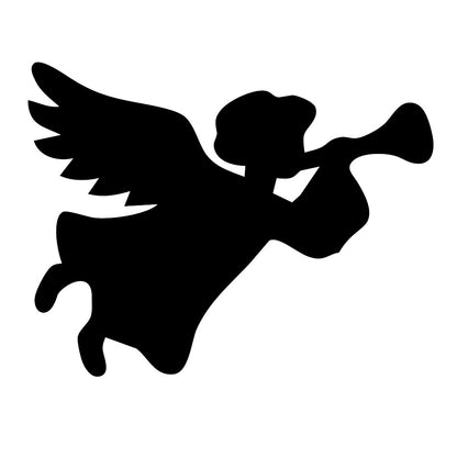 Angel, Christmas Pre cut glass shape for glass fusing and crafting