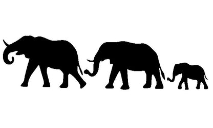 African Elephant Family