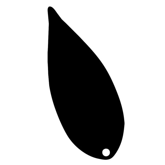 Leaf 4 pre cut glass shape for glass fusing COE 90, COE96, Float