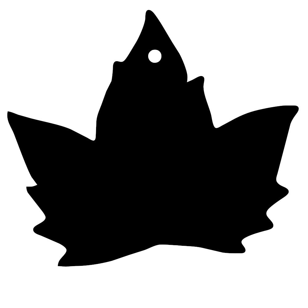 Leaf 4 pre cut glass shape for glass fusing COE 90, COE96, Float