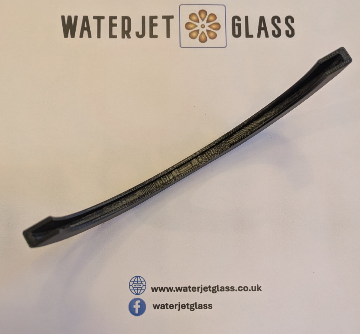 Round Fused Glass Holder with Stem