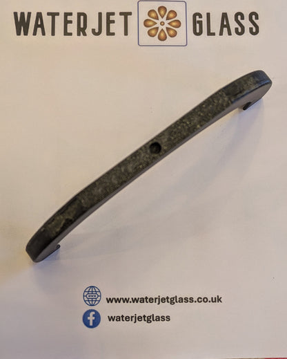 Round Fused Glass Holder with Stem