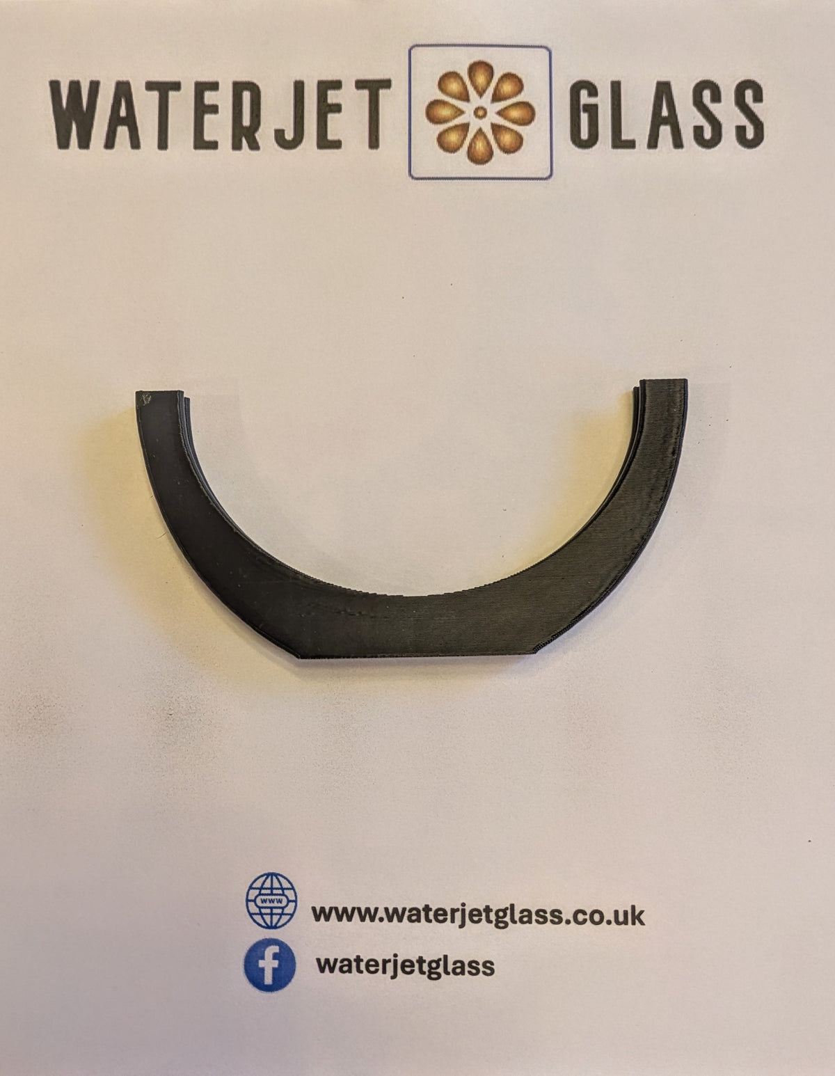 Round Fused Glass Holder with Stem