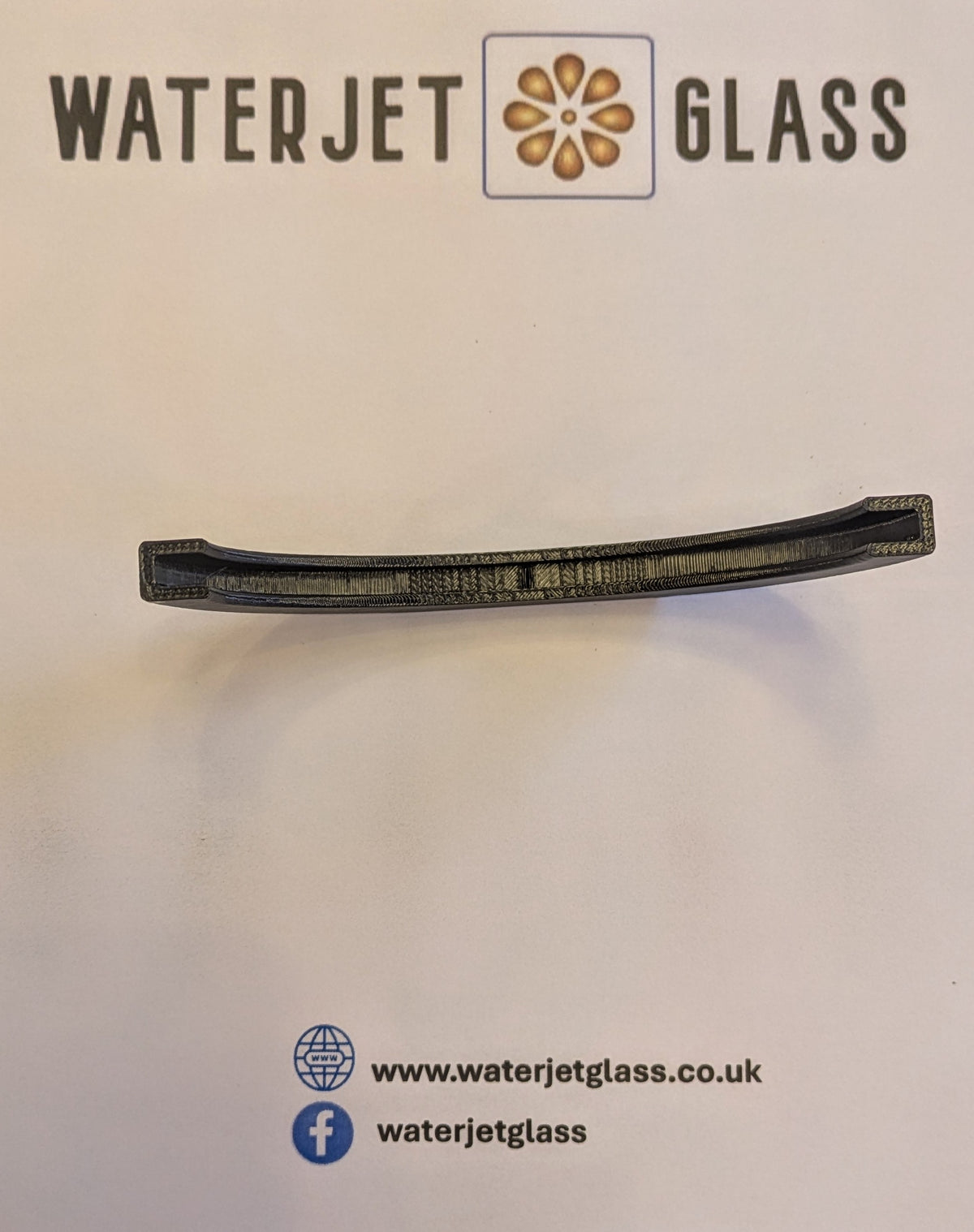 Round Fused Glass Holder with Stem