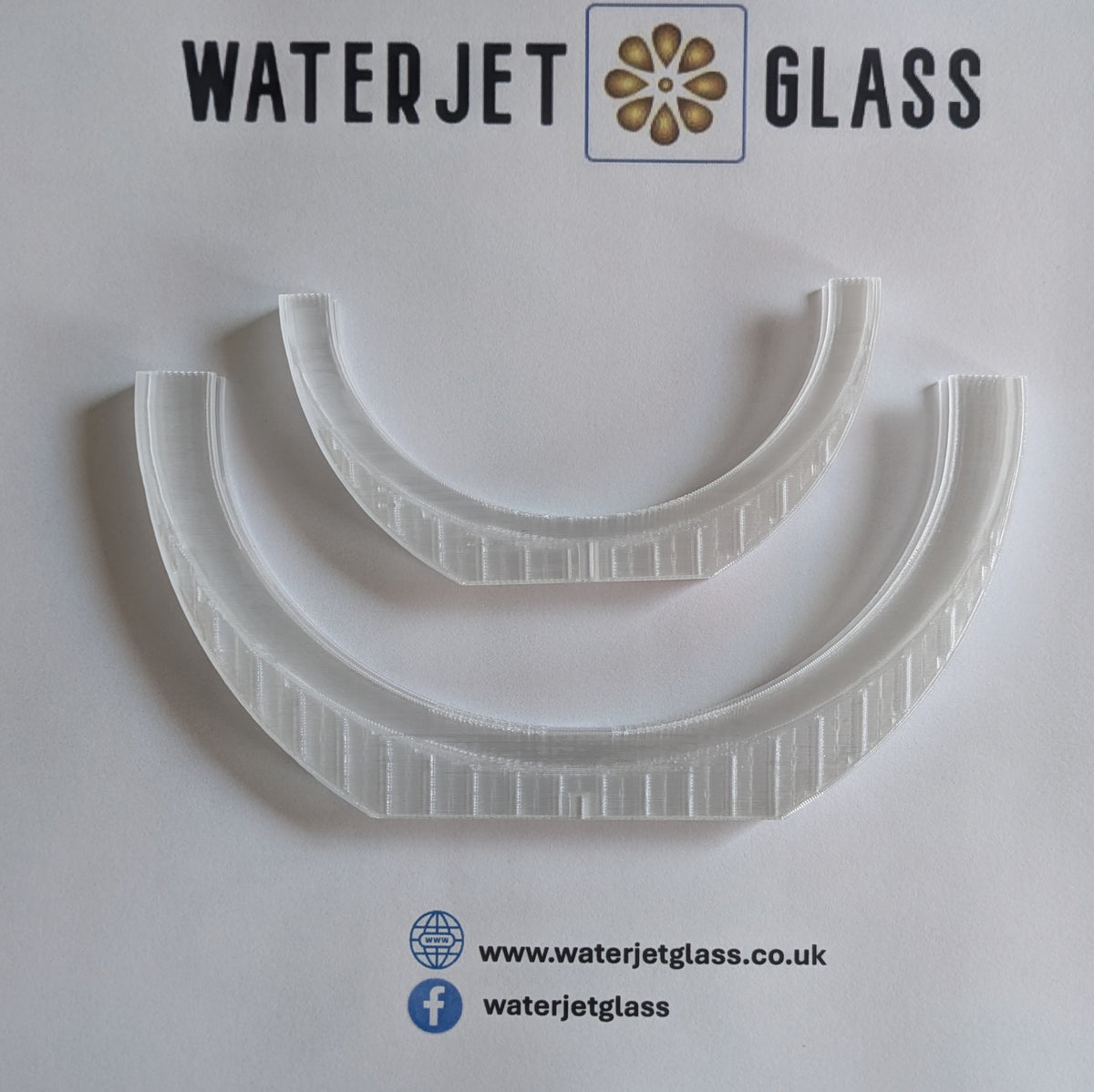 Round Fused Glass Holder with Stem