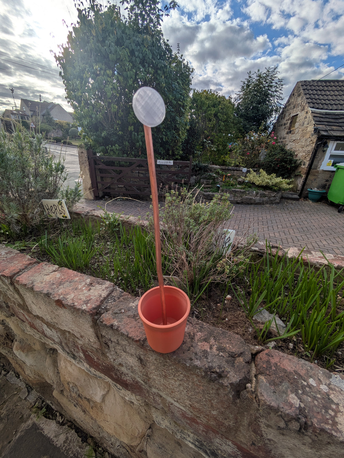 Stem Pots, Glass display system for Fused and Stained Glass