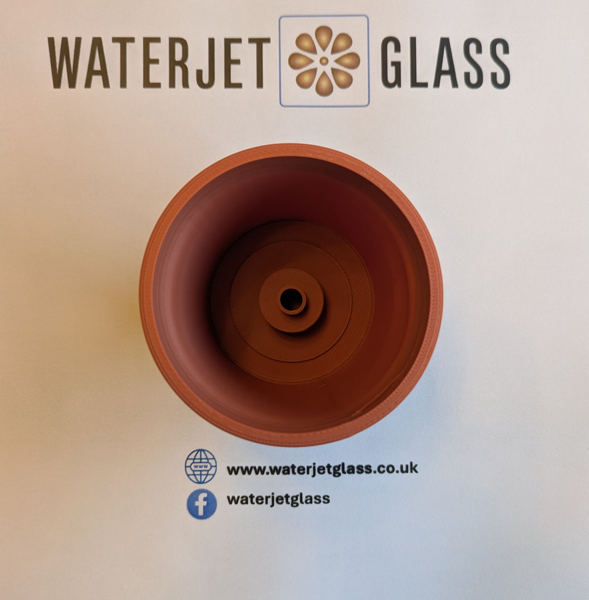 Stem Pots, Glass display system for Fused and Stained Glass