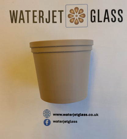 Stem Pots, Glass display system for Fused and Stained Glass