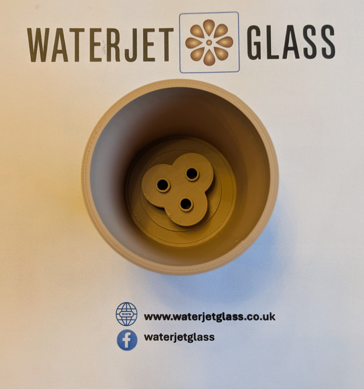 Stem Pots, Glass display system for Fused and Stained Glass