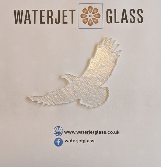 Eagle 1 pre cut glass shape for glass fusing COE 90, COE96