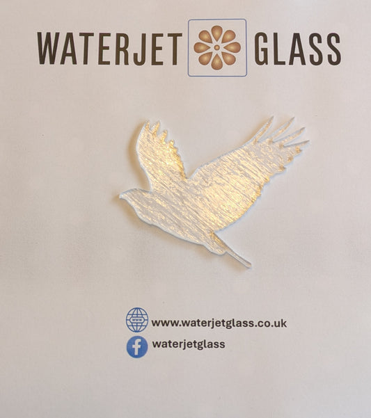 Osprey pre cut glass shape for glass fusing COE 90, COE96