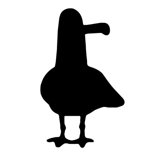 Seagull 1 pre cut glass shape for glass fusing COE 90, COE96