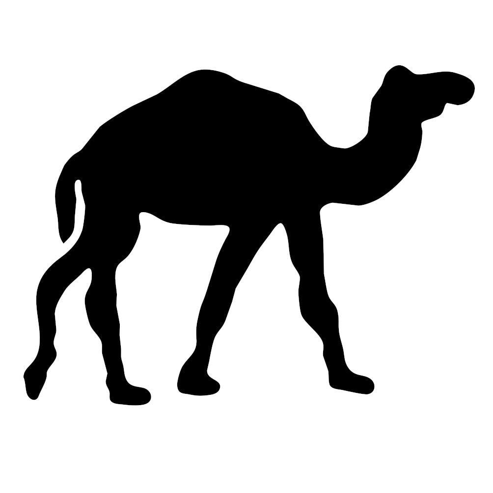 Camel, Christmas Pre cut glass shape for glass fusing and crafting